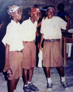 Picture Of Stonebwoy Rapping WayBack in J.S.S