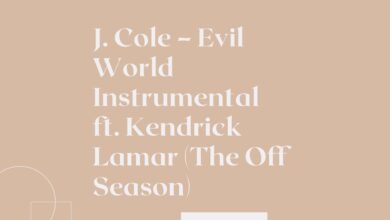J. Cole – Evil World Instrumental ft. Kendrick Lamar (The Off Season)