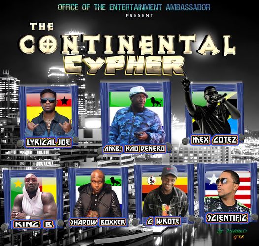 The Continental Cypher By Lyrical Joe x Kad Denero x Mex Cotez x King B x Shadow Boxxer x C Wrote x Scientific MP3 Download