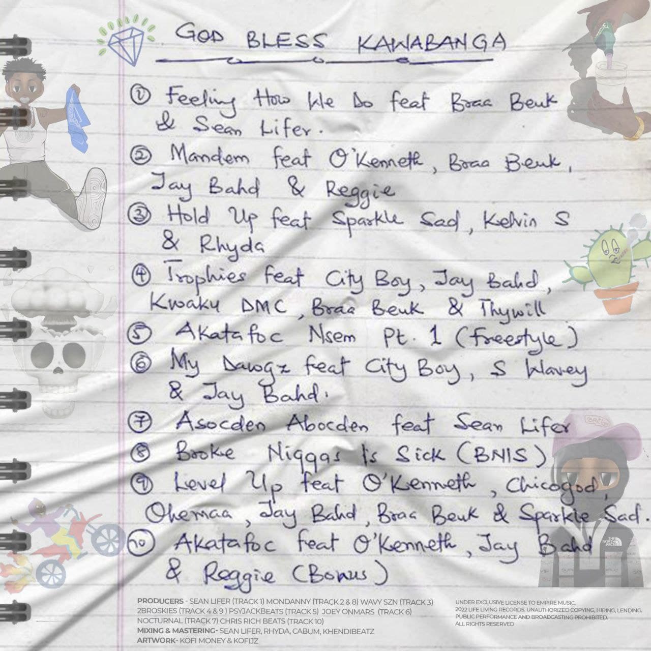 Kawabanga - God Bless Kawabanga EP (Full Album)