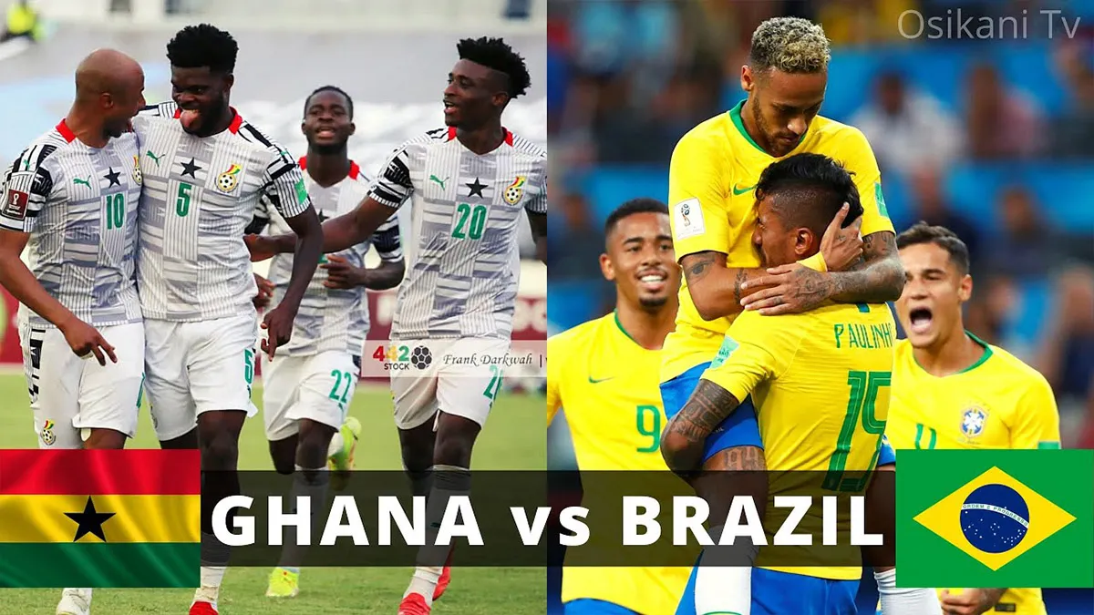 Live Stream: Ghana Black Stars vs Brazil Friendly Match