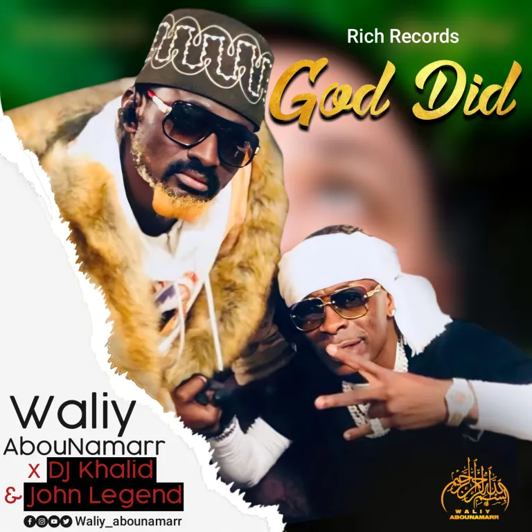 Waliy Abounamarr x DJ Khaled – God Did (Afrobeats Remix)